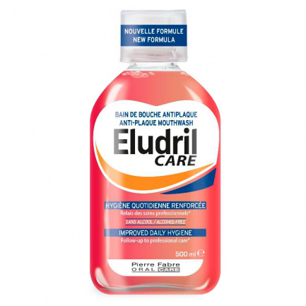 Eludril Care Антибактериална вода за уста 1 l