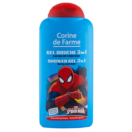Corine de Farme Душ-гел за коса и тяло Spiderman 250 ml