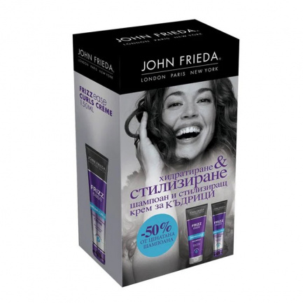 John Frieda Frizz Ease Комплект Dream curls Шампоан + Стилизиращ крем за къдрици