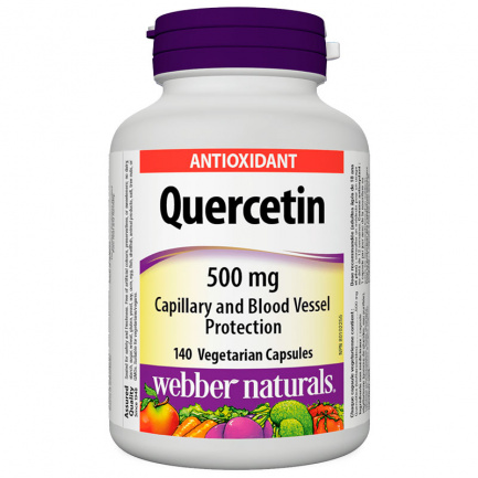 Webber Naturals Кверцетин 500 mg x140 капсули