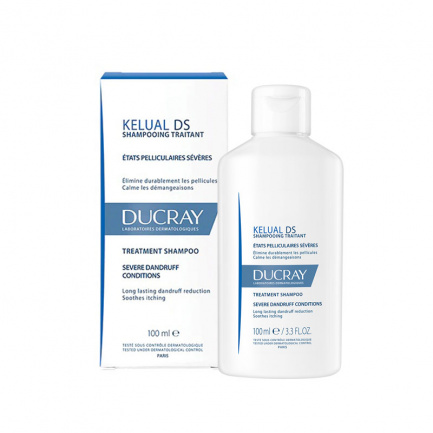 Ducray Kelual DS Третиращ противопърхотен антирецидивен шампоан 100 ml