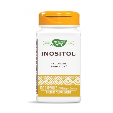 Nature's Way Инозитол при висок холестерол 500 mg х100 капсули