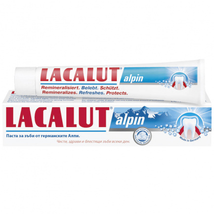 Lacalut Alpin Паста за зъби х75 ml
