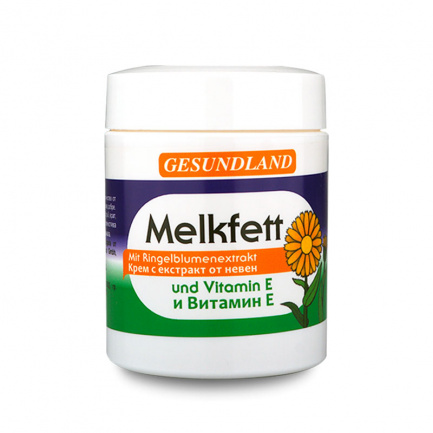 Мелкфет Масажен крем с невен и витамин Е х250 ml