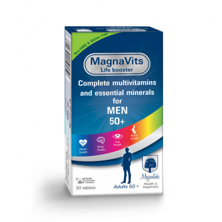 Магнавитс за мъже 50+ х30 таблетки