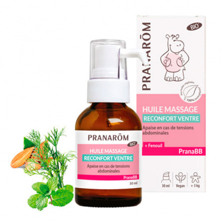 Pranarom ПранаБебе Масажно масло против колики x30 ml