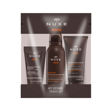 Nuxe Men Травъл комплект Топ селекция от най-необходимите продукти за него 