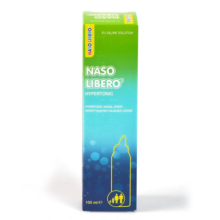 Naso Libero Назален спрей - Евкалипт и Хиалуронова киселина 100 ml