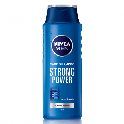 Nivea Men Strong Power Шампоан за мъже 400 ml