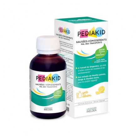 Pediakid Сироп срещу гадене и повръщане при пътуване 125 ml