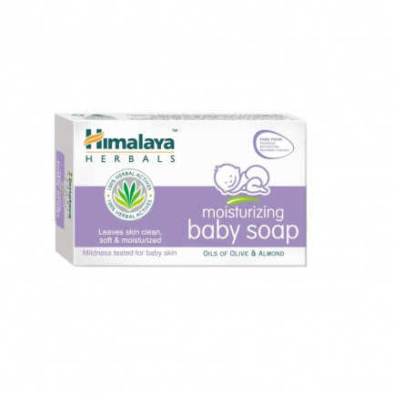 Himalaya Хидратиращ бебешки сапун с маслина и бадем 75 g