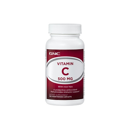 Vitamin C 500mg / Витамин Ц 500мг х100 таблетки - GNC