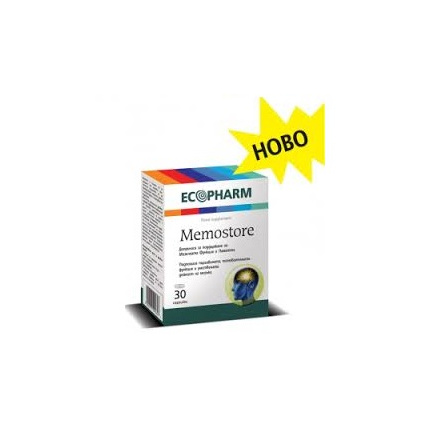 Ecopharm Мемостор за памет и концентрация х30 капсули 