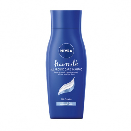 Nivea Hairmilk Подхранващ шампоан за суха коса 400 мл