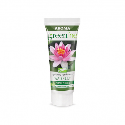 Aroma Greenline Water Lily Хидратиращ крем за ръце 75ml
