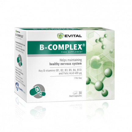 Б Комплекс за здрава нервна система x30 капсули - Evital
