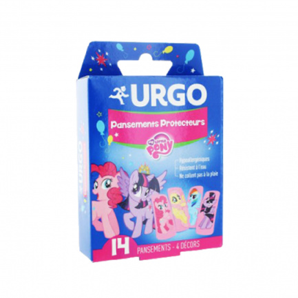 Urgo Пластири за деца Little Pony 14 броя - 4 вида картинки