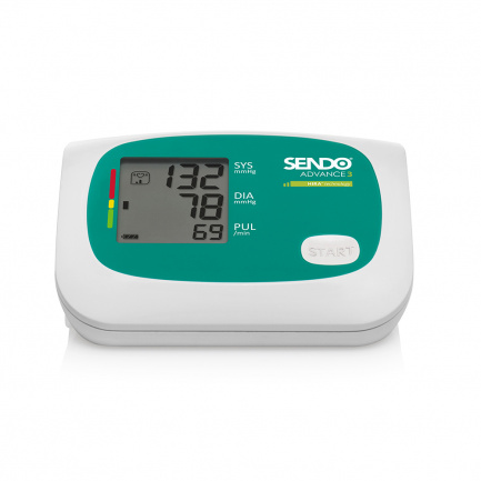 Сендо електронен апарат за измерване на кръвно налягане на бицепса с HIRA технология