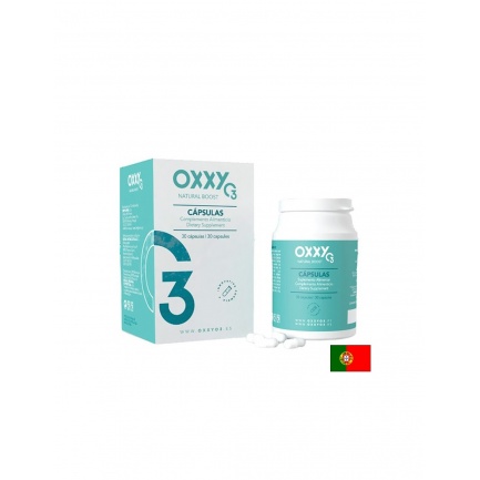Oxxy O3 – Озонирана антиоксидантна формула за клетъчна защита и жизненост, 30 капсули