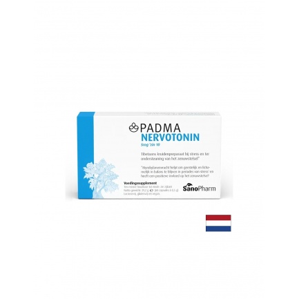 Padma Nervotonin – Спокойна нервна система и баланс при стрес, тибетска билкова формула, 60 капсули