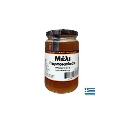 Пчелен мед от портокалов цвят (от областта Епир),450 g