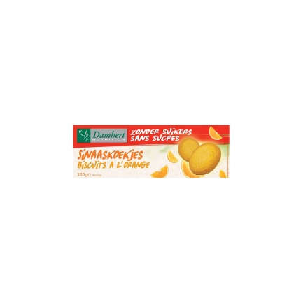 Портокалови бисквити без захар, 160 g