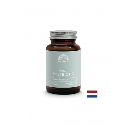 Постбиотик (веган) - Чревен комфорт и имунна подкрепа, 500 mg х 60 капсули