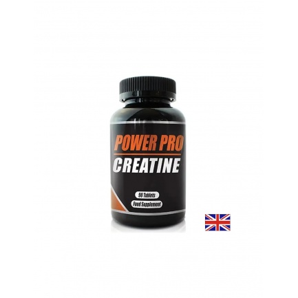 Power Pro Creatine (Креатин монохидрат) – Сила, експлозивност и мускулна издръжливост, 1000 mg, 90 таблетки