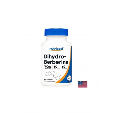 При диабет и наднормено тегло - Дихидро Берберин (Dihydro-Berberine) GlucoVantage®, 100 mg x 60 капсули