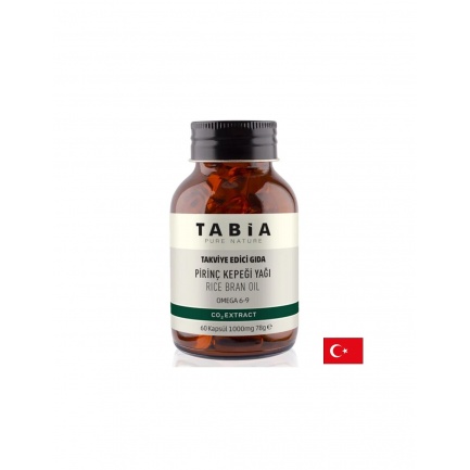 При висок холестерол - Масло от оризови трици (Омега -6-9),1000 mg х 60 софтгел капсули