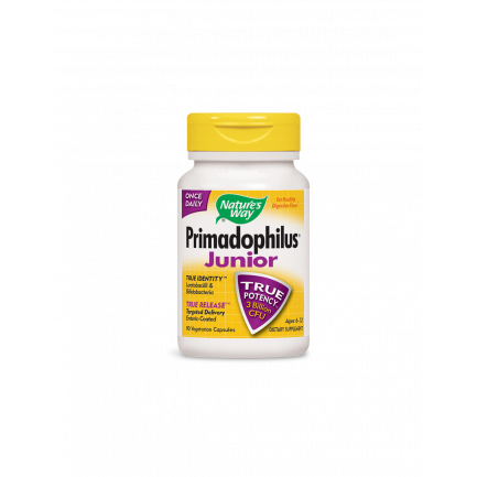 Primadophilus® Junior - Примадофилус® Джуниър 3 млрд. активни пробиотици, 90 капсули Nature’s Way