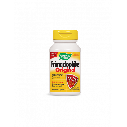 Primadophilus Original - Примадофилус Original 5 млрд. активни пробиотици, 90 капсули Nature’s Way
