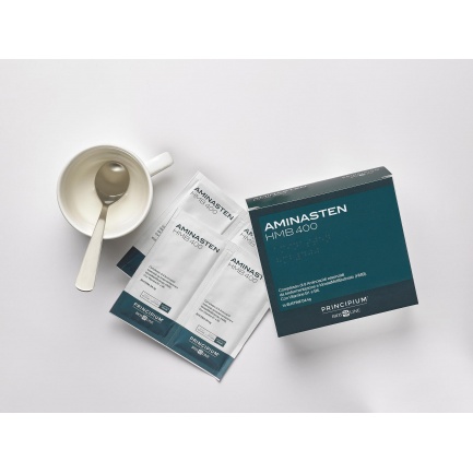 Principium Аминокиселини с HMB 400 и вит B1 и B6, 14 сашета
