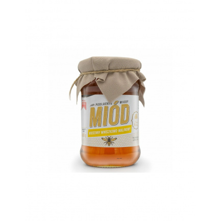 Пролетен пчелен мед от цвят на глухарче и малини, 400 g Dary Natury