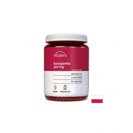 Псориазис и екземи - Сарсапарила, 500 mg х 60 капсули