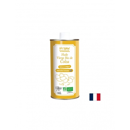 Рапично масло БИО (студено пресовано) – За салати и студени ястия, 500 ml