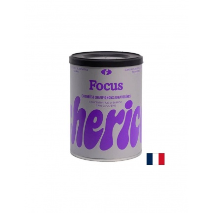 Focus - Разтворимо кафе от цикория с рейши, кордицепс и лъвска грива, 120 g