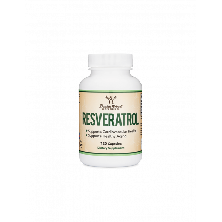 Resveratrol/ Ресвератрол, 120 капсули Double Wood