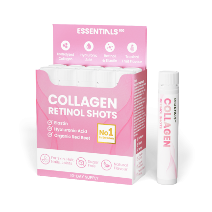 Swedish Essentials Колаген с Еластин, Q10 и Ретинол 10х25 ml /1 кутия/