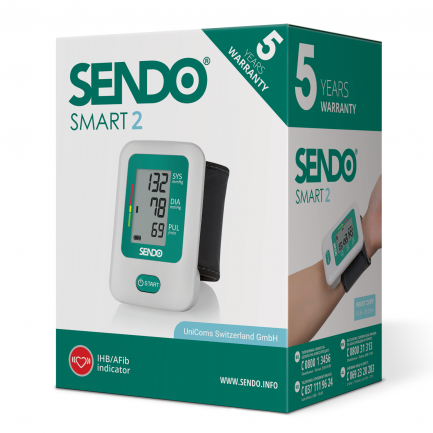 Sendo Smart 2 Дигитален апарат за кръвно налягане за китка