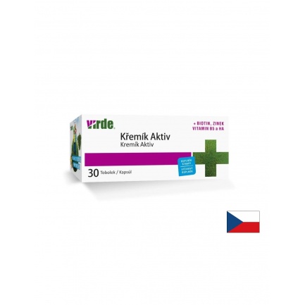 Силиций 15 mg + Цинк 15 mg + Биотин – Здрава коса, кожа и нокти, 30 капсули