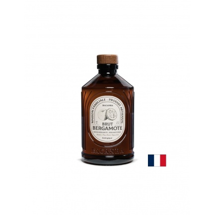 Сироп с бергамот – Френски сироп за чай, коктейли и лимонади, Bacanha Brut Bergamote, 400 ml