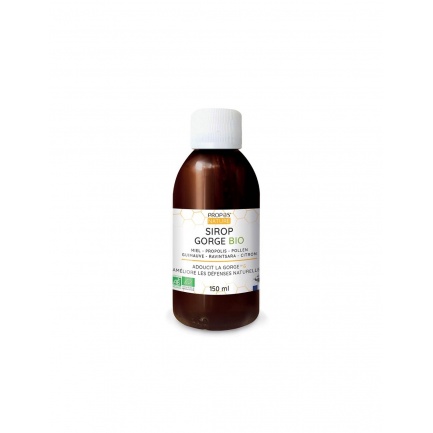 Сироп с пчелен мед, цветен прашец, лимон, прополис и бяла ружа, 150 ml
