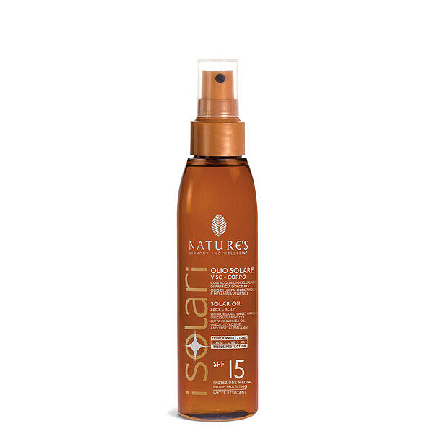 Nature's SPF15 Слънцезащитно олио за лице и тяло 150 ml