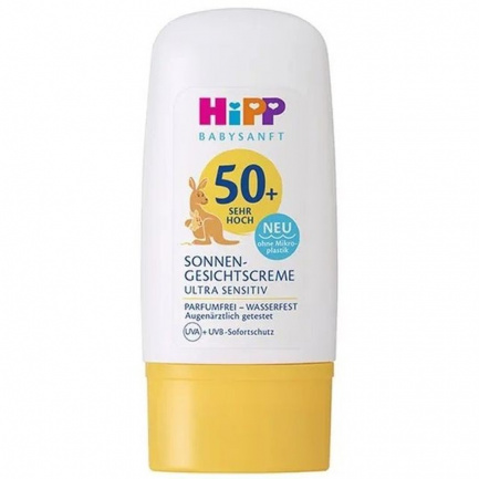 HiPP 90805 Babysanft SPF50 Слънцезащитен крем за лице 30 ml