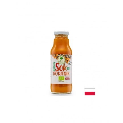 Био сироп от Морски зърнастец (ракитник) за добавяне към напитки, 270 ml