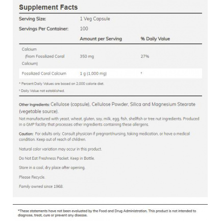 Coral Calcium 1000 mg