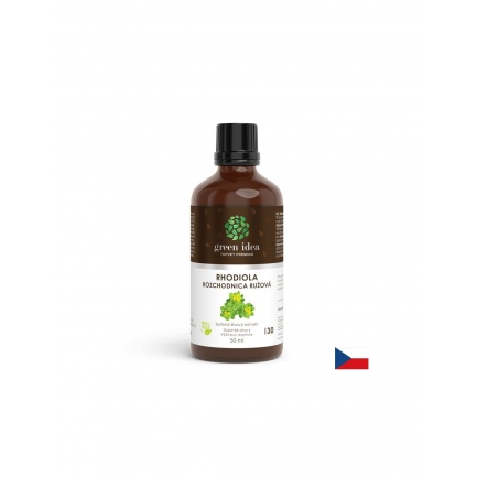 Стрес и добро настроение - Златен корен + витамин С, 50 ml тинктура