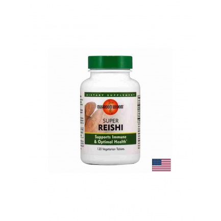Super Reishi / Супер Рейши, 120 таблетки Natural Factors