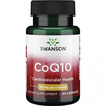Коензим CoQ10 30 mg x60 капсули SW627